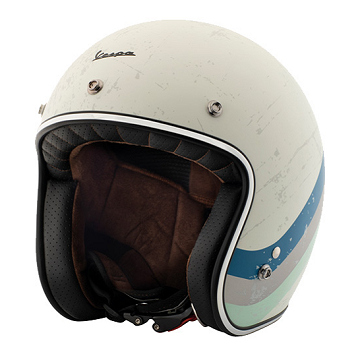 Casco Vespa Heritage biancospino - Kmotoshop.it - Abbigliamento e accessori  moto enduro, cross KTM