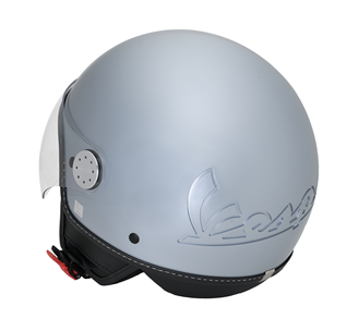 Casco Vespa Visor 3.0 Grigio Azzurrato Lucido - Kmotoshop.it -  Abbigliamento e accessori moto enduro, cross KTM